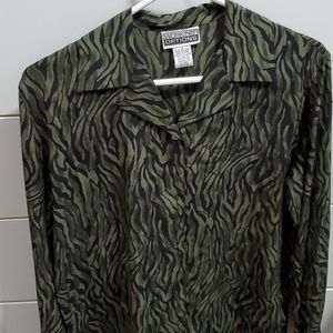 Long Sleeve Silk Blouse